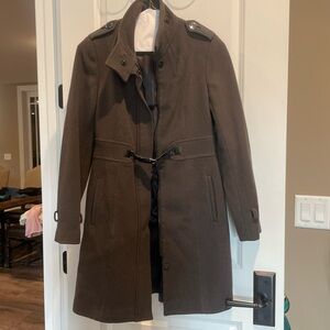 Kenneth Cole New York Brown Trench Coat Timeless Design